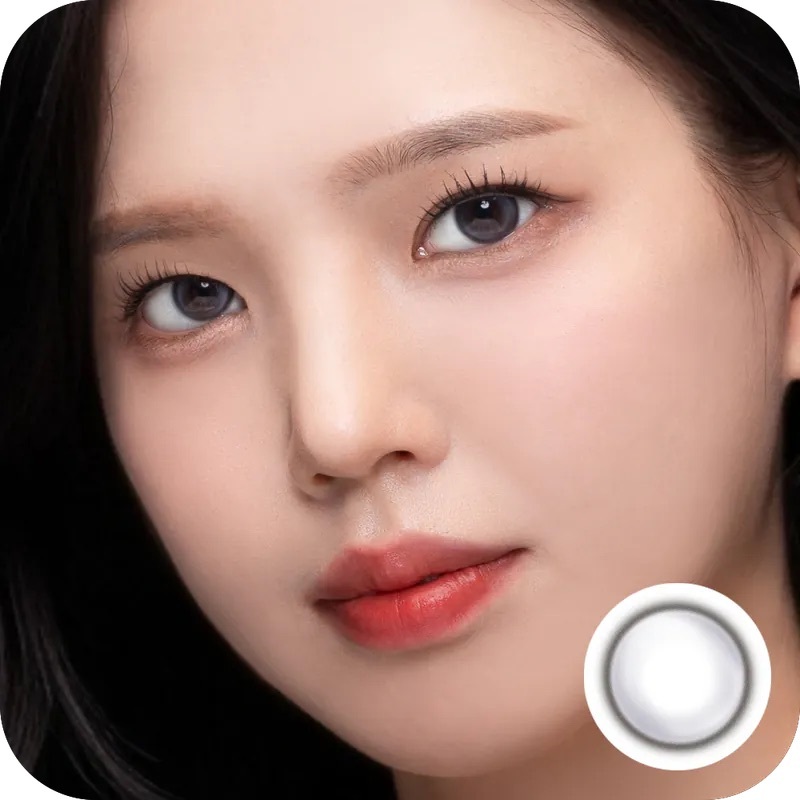 [月拋] Lenbling Olovue 1 Month Water Gray｜彩妝隱形眼鏡｜每盒2片