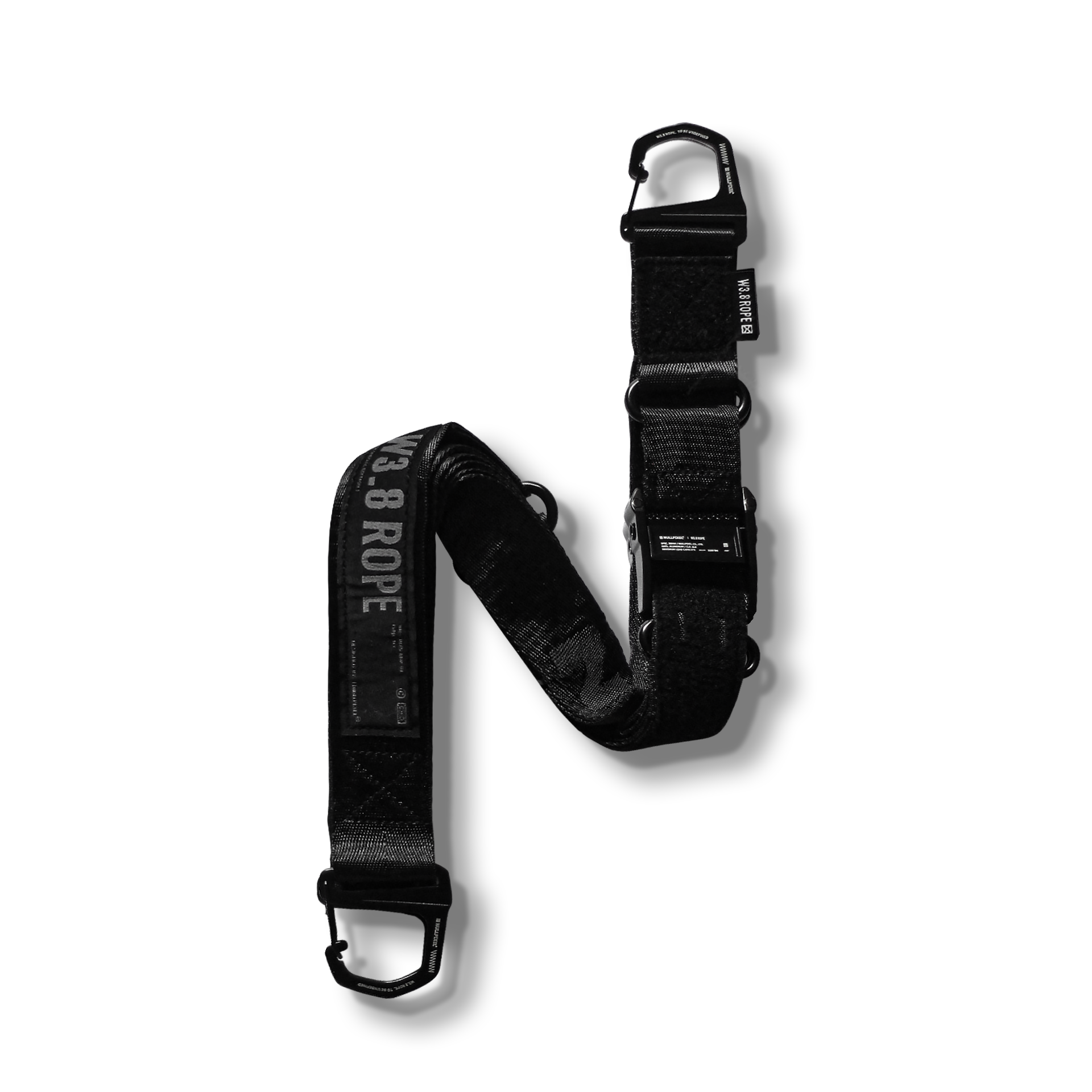 Nullpixel - W3.8 Rope Black Edition Multiuse Wide Rope