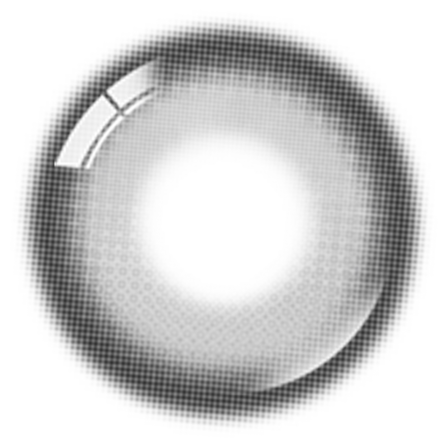 [散光] LENBLING 1 Month Large PUREBLE Ash Gray 月拋彩妝隱形眼鏡｜每盒2片