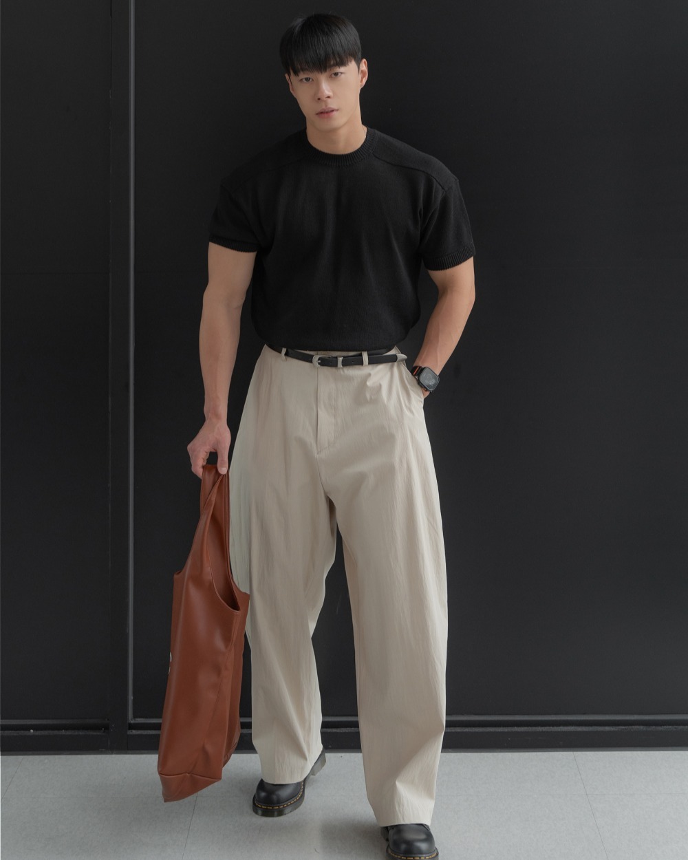 寬鬆氣球後鬆緊褲