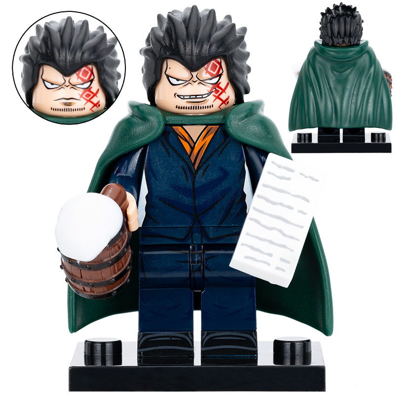 One Piece Monkey D Dragon Custom Minifigures Minifigs Fit Lego X0359 XH2087