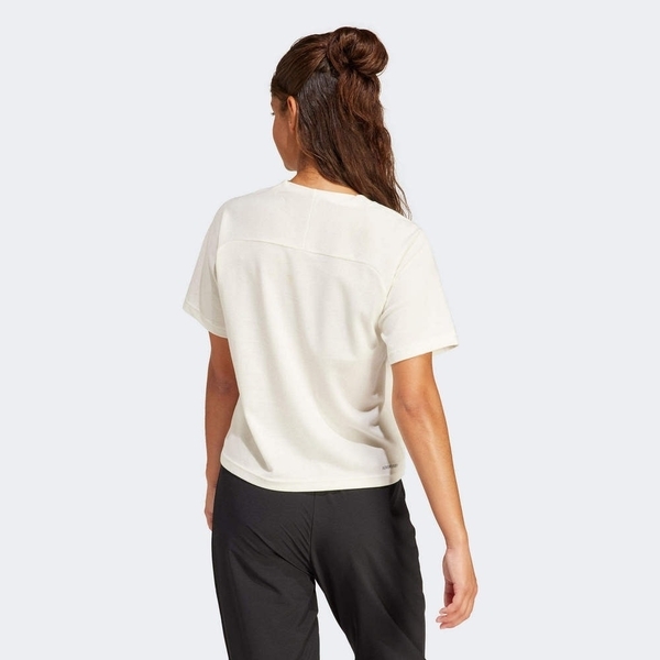 ADIDAS 短T W Z.N.E. TEE ZNE 白色 休閒 短袖 上衣 女 IS3920