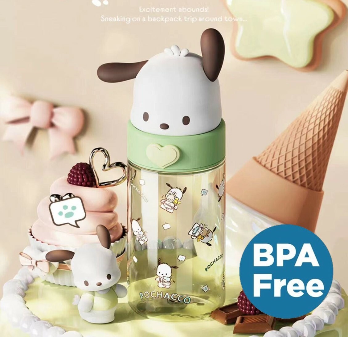 PC狗 Sanrio|3D便攜式水樽(500ml)