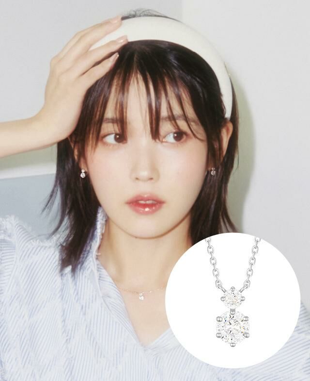 J.estina Whitemond necklace (JJLJNQ3BS300SW420)