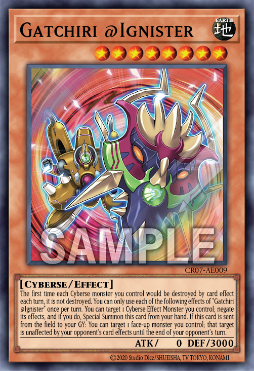 CR07-AE009 (SR)Gatchiri @Ignister(牢固固@伊格尼斯者)