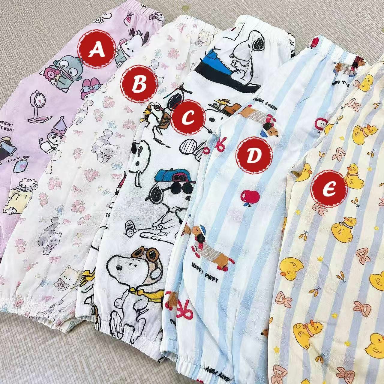 日單 卡通竹纖維防蚊褲