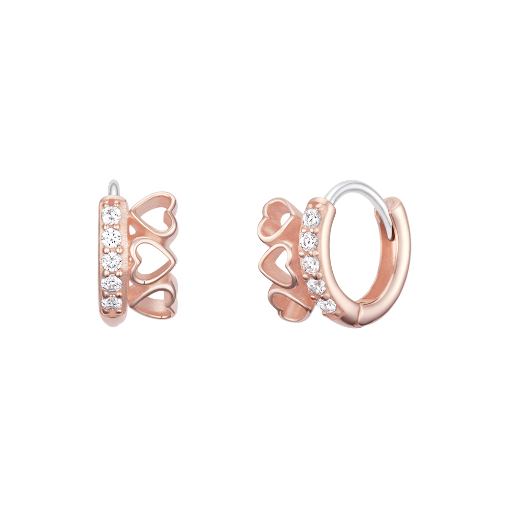 J.estina LALA J Heart Earrings