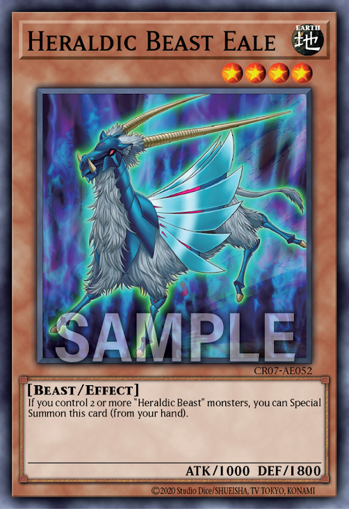 CR07-AE052 (N)Heraldic Beast Eale(紋章獸 野邇)