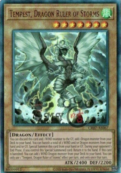 CR07-AE067 (UTR)Tempest, Dragon Ruler of Storms(嵐征龍 暴風)