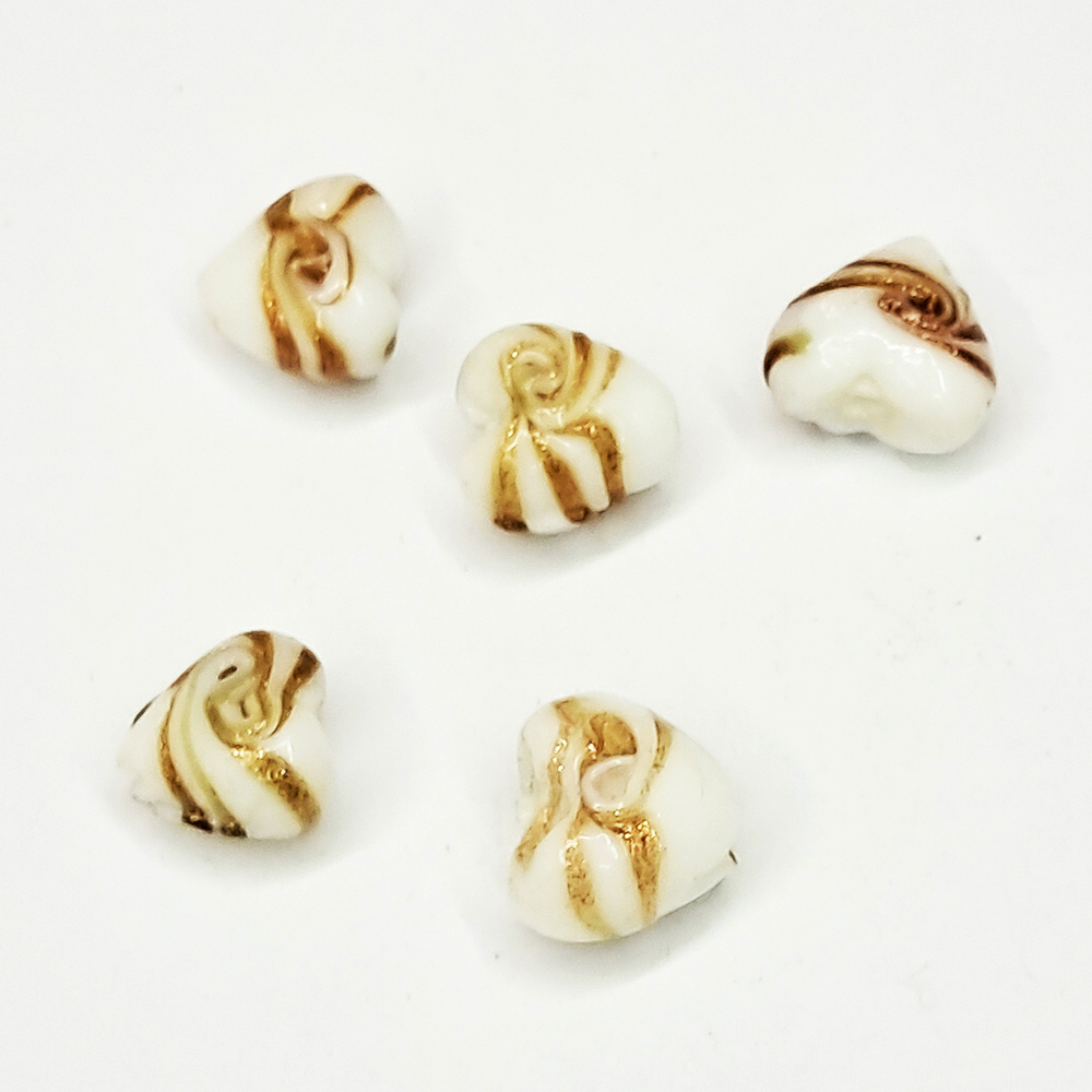 心型琉璃珠配件【十方】154606