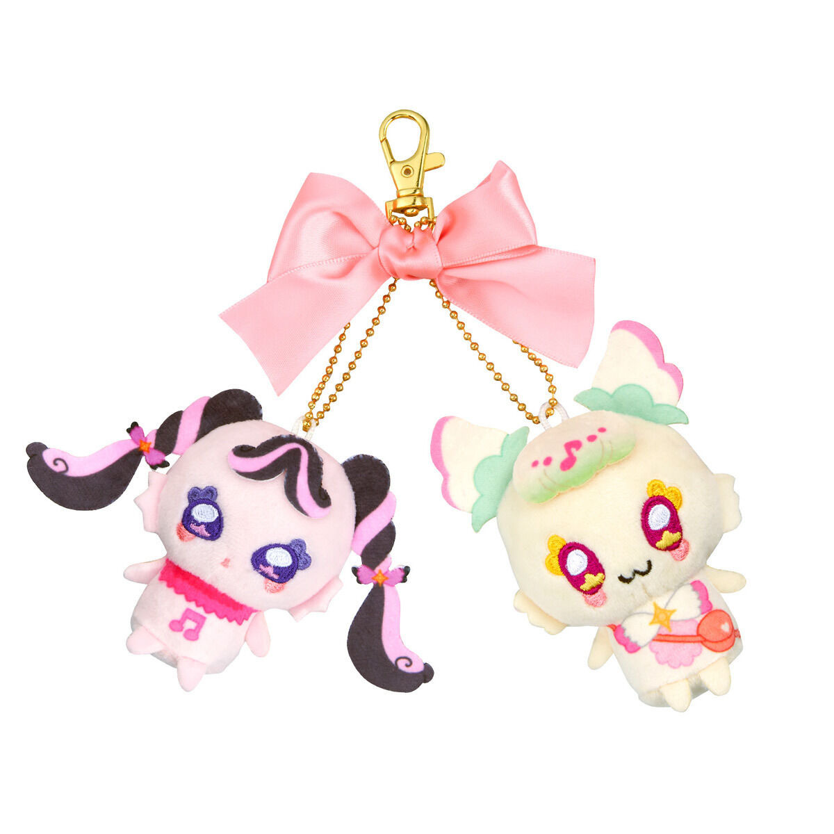 你和偶像 光之美少女-精靈普利倫 & 精靈梅洛倫 吊飾公仔