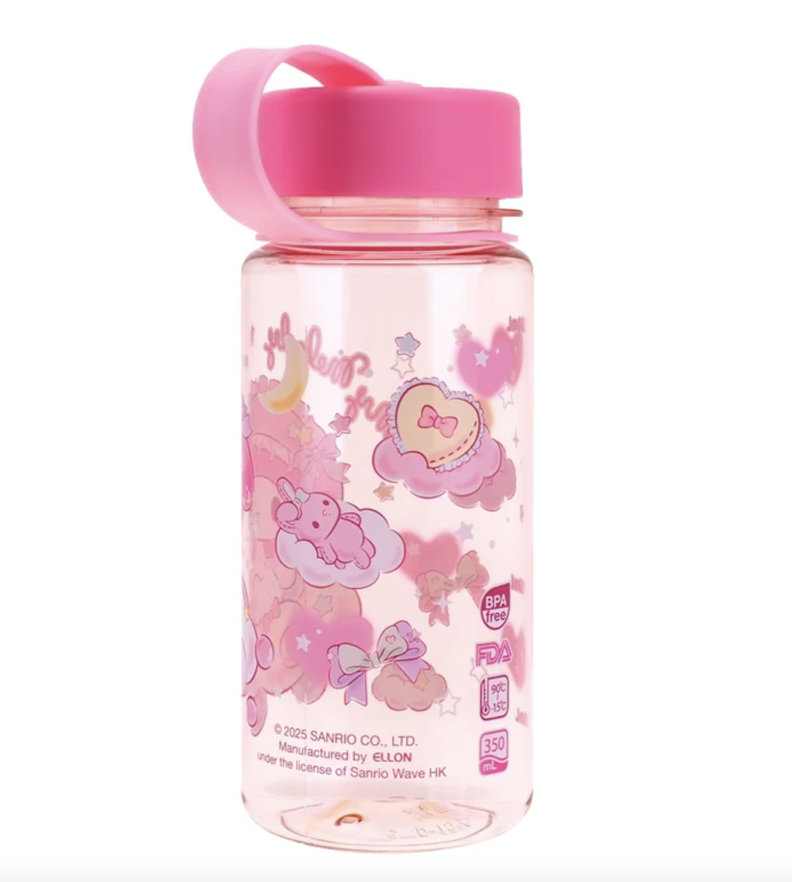 My Melody 350ml BPA Free 膠水樽 9-7108-18