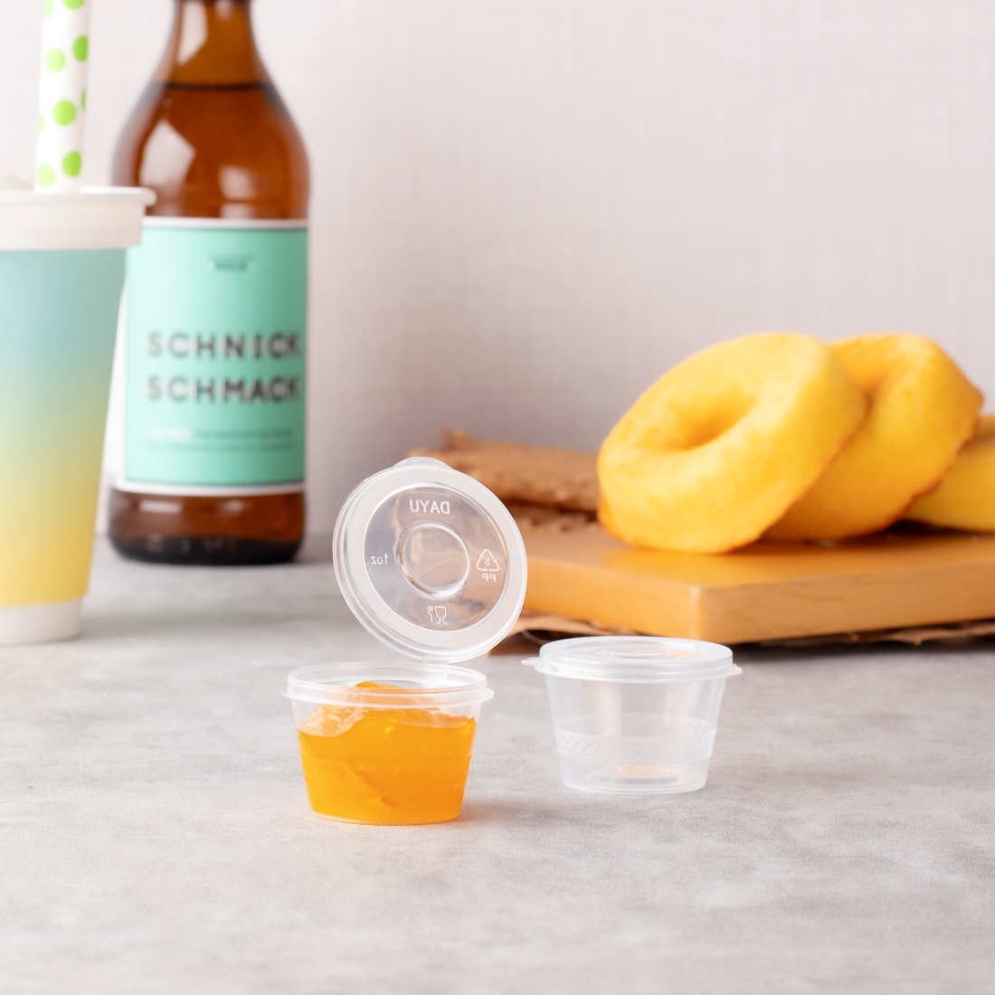 連體醬料杯-DU 圓形 1oz