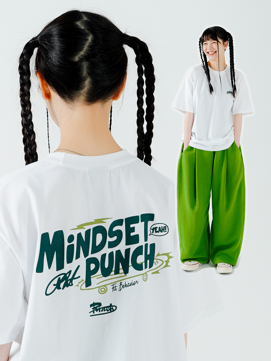 <預購> 韓國PUNCHLINE Mindset 高磅純棉短T