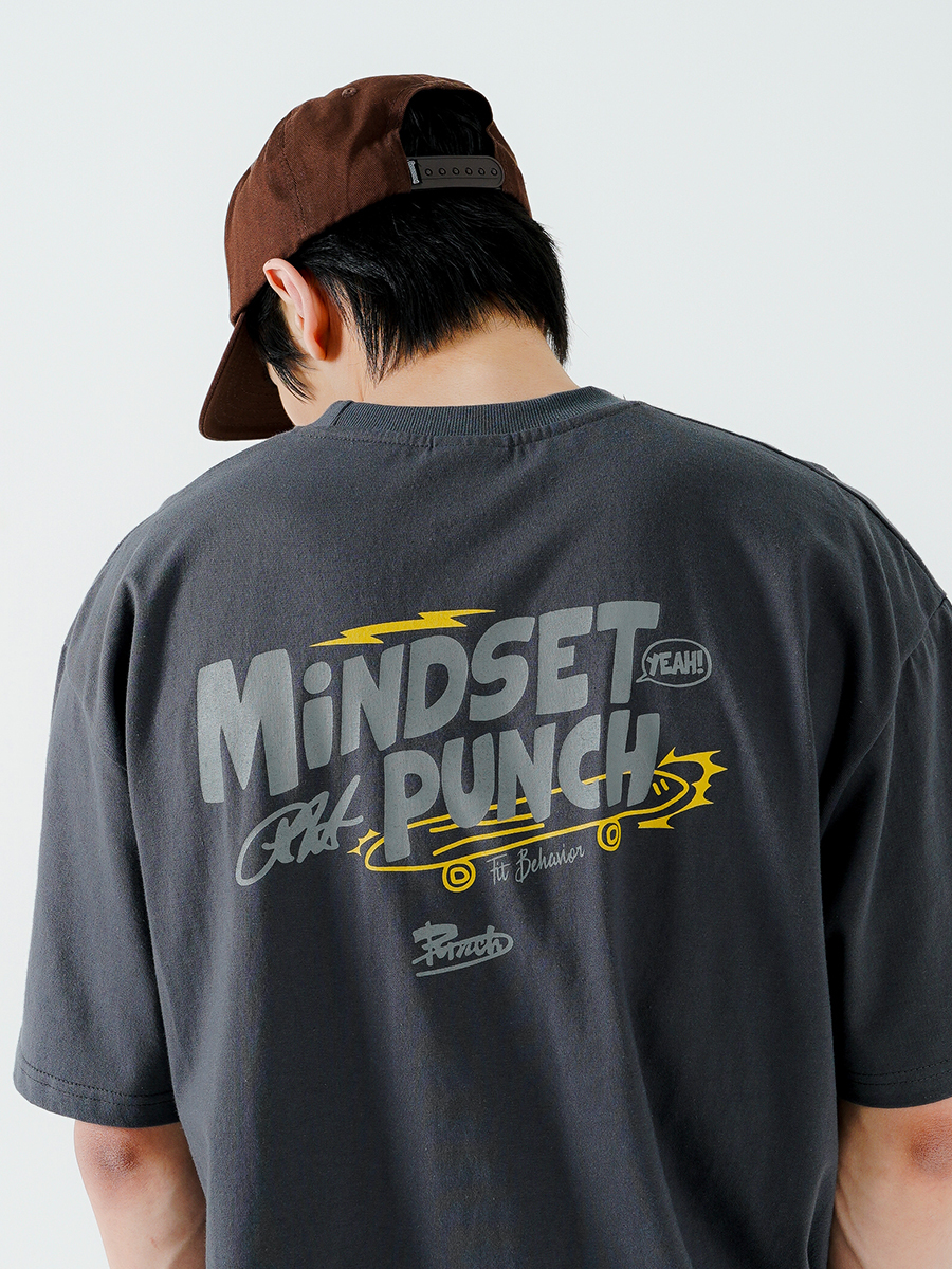 <預購> 韓國PUNCHLINE Mindset 高磅純棉短T