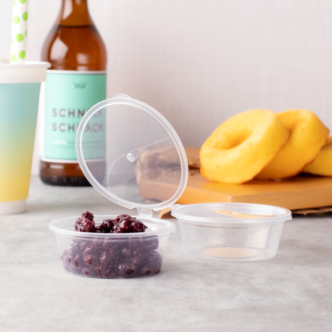 連體醬料杯-DU 圓形 4oz