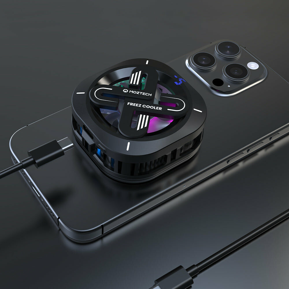 MOZTECH | 冰凍扇 磁吸手機散熱器【MOZTECH 品牌旗艦館】