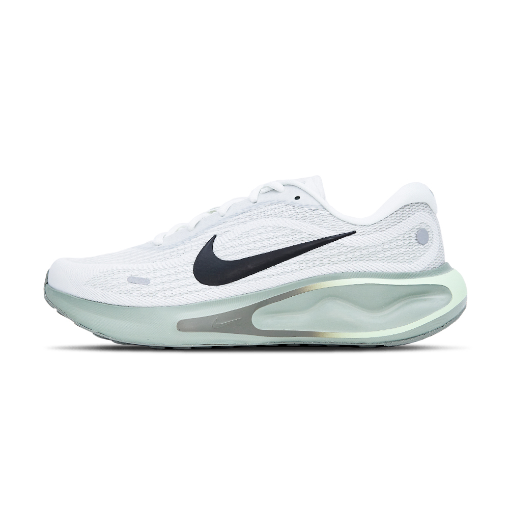 Nike Journey Run 男 白灰 運動 網布 透氣 緩震 氣墊 休閒 慢跑鞋 FN0228-102