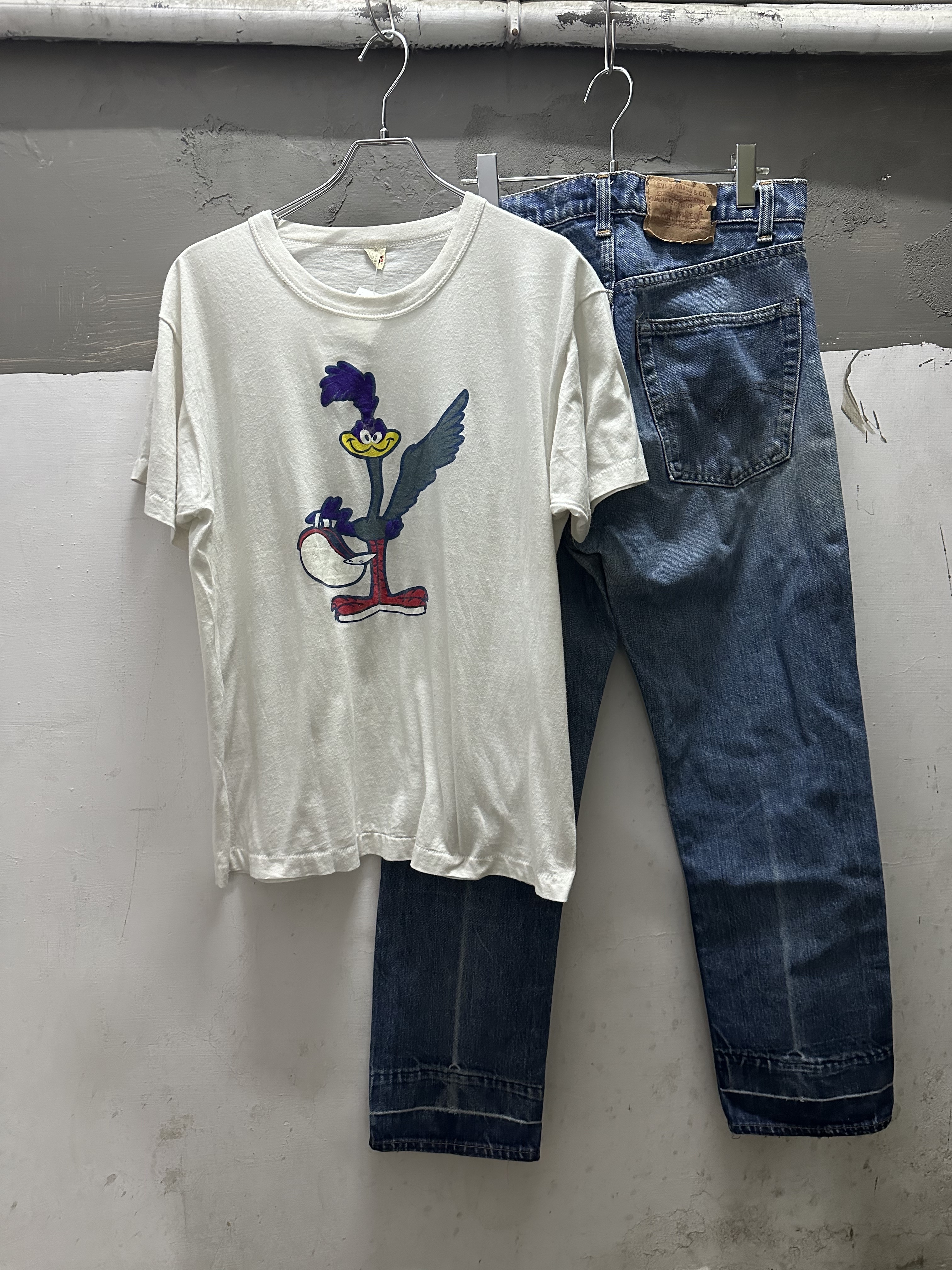 80s ROAD RUNNER Car Club Tee Made in USA