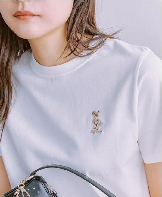 [預購]LILY BROWN【官網限定】Lily Bear 莉莉熊x毛絨兔子T恤