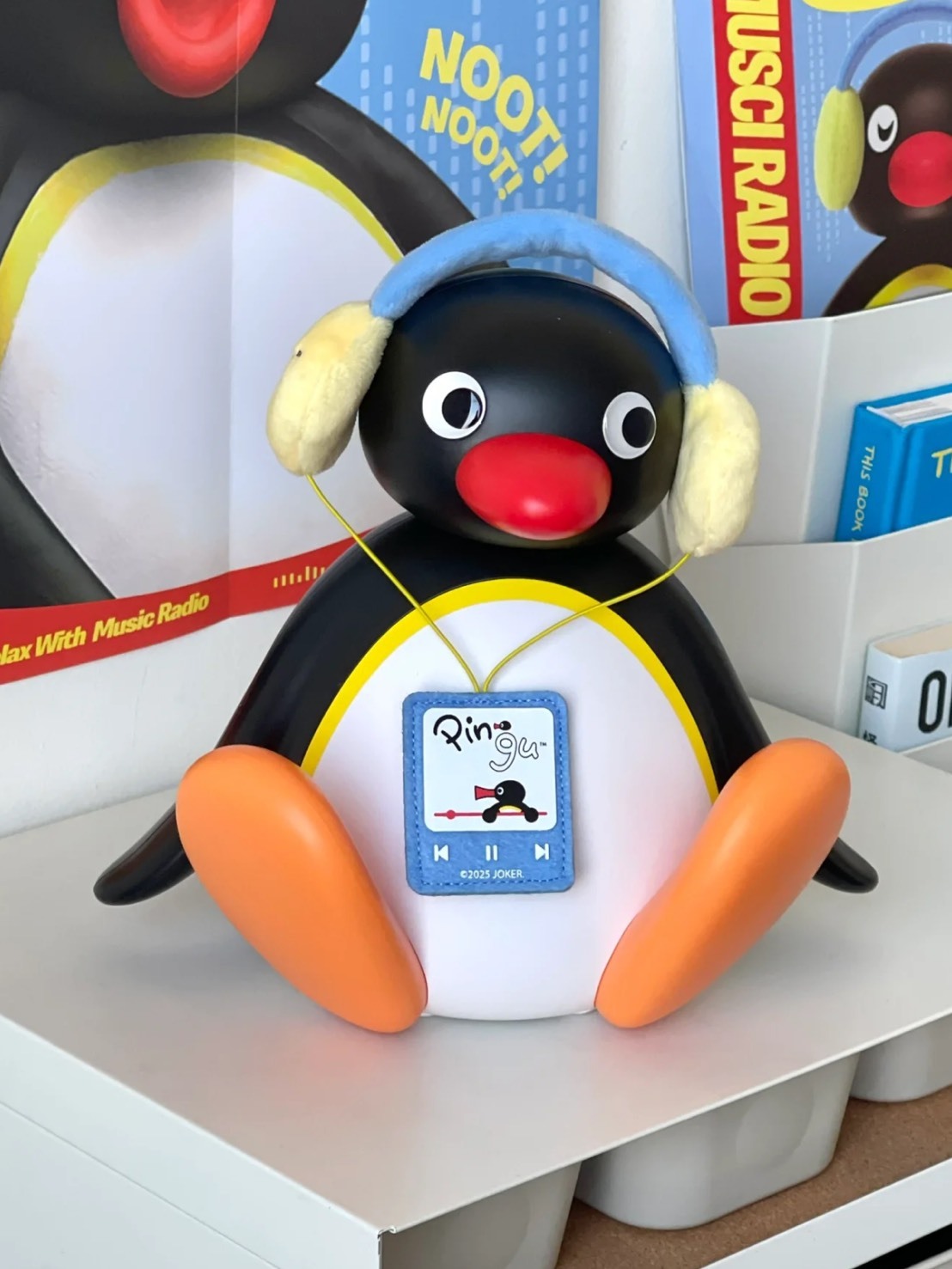 正版授權 PINGU 搖頭迷你藍芽音響