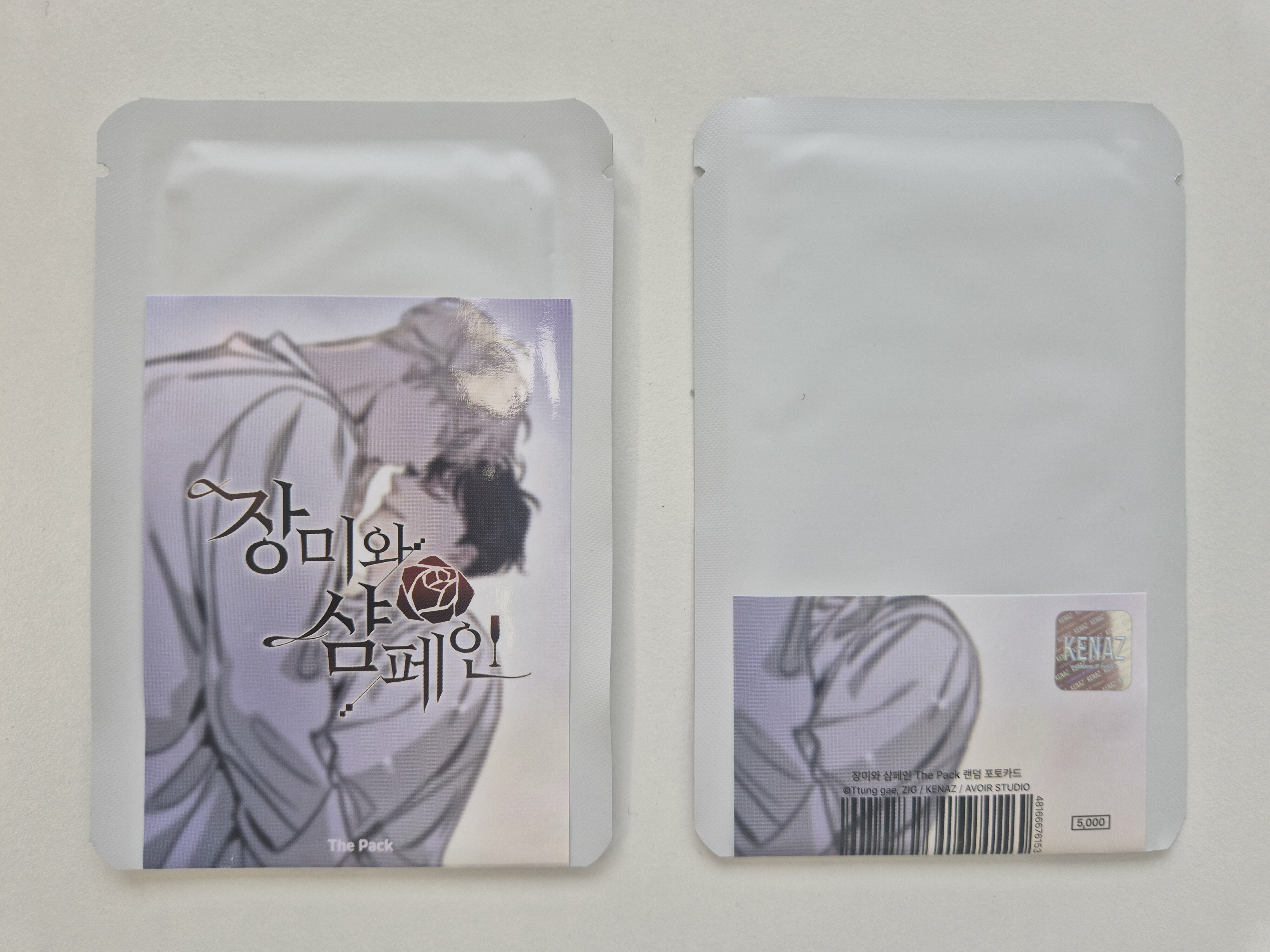 【限量販售】薔薇與香檳 小卡 Pack 盲抽販售 隨機出貨【韓國進口精品】
