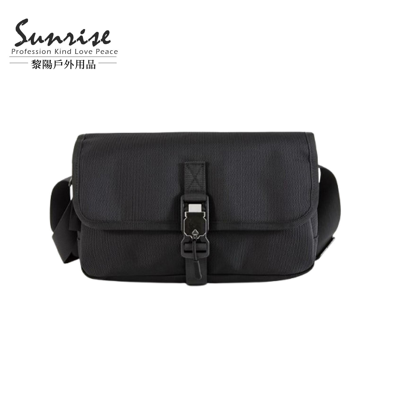 【黎陽】OP工裝快拆扣通勤郵差包(黑、卡其) 日常/工裝/休閒/街頭潮流 70CST1033