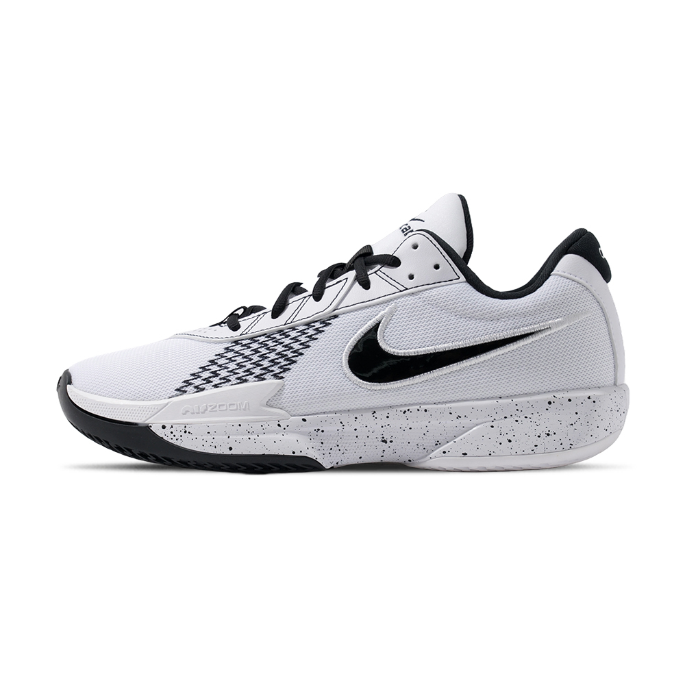 Nike Air Zoom G.T. Cut Academy EP 男 白黑 潑墨 緩震 籃球鞋 FB2598-105
