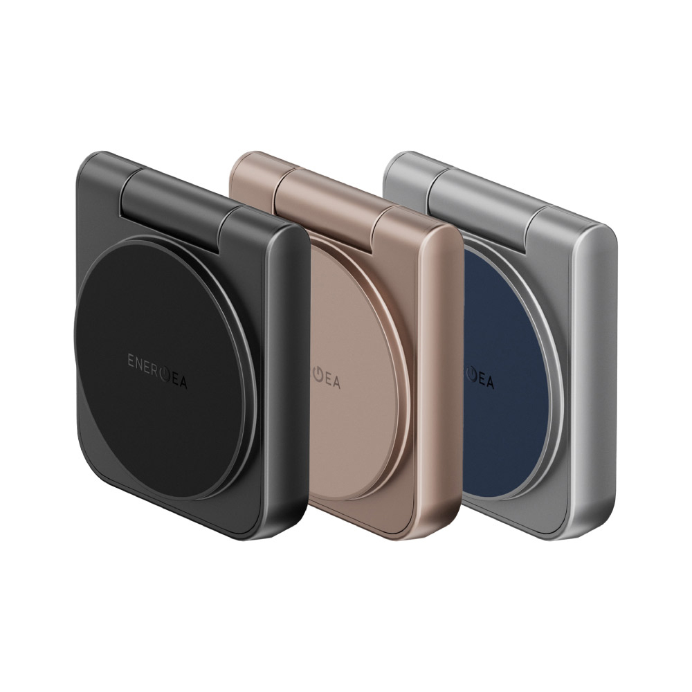 ENERGEA MagDuo 二合一 Qi2折疊磁吸無線充電座