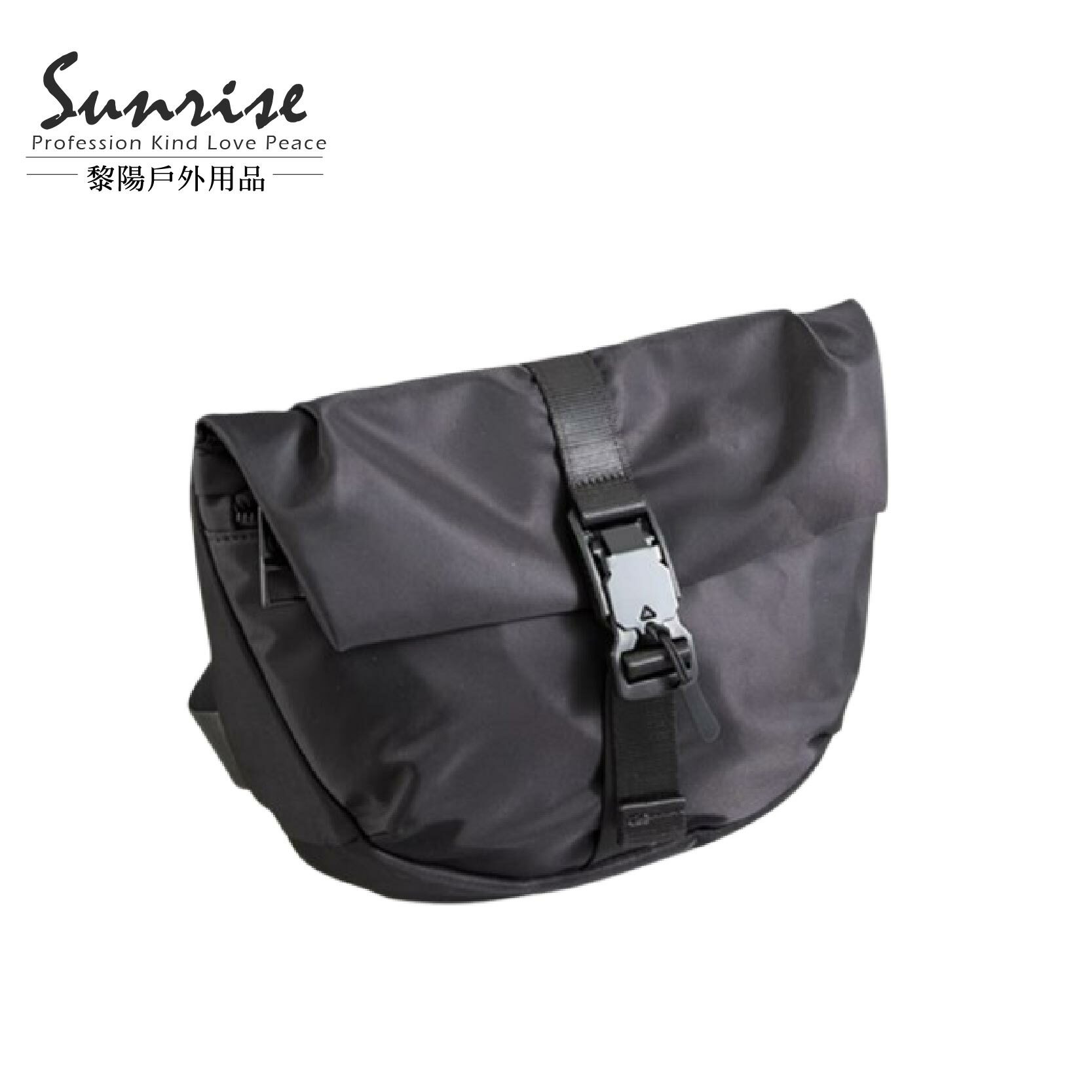 【黎陽】OP休閒快拆扣牛津布郵差包(黑、藍、綠、灰) 日常/工裝/休閒/街頭潮流 70CST1041