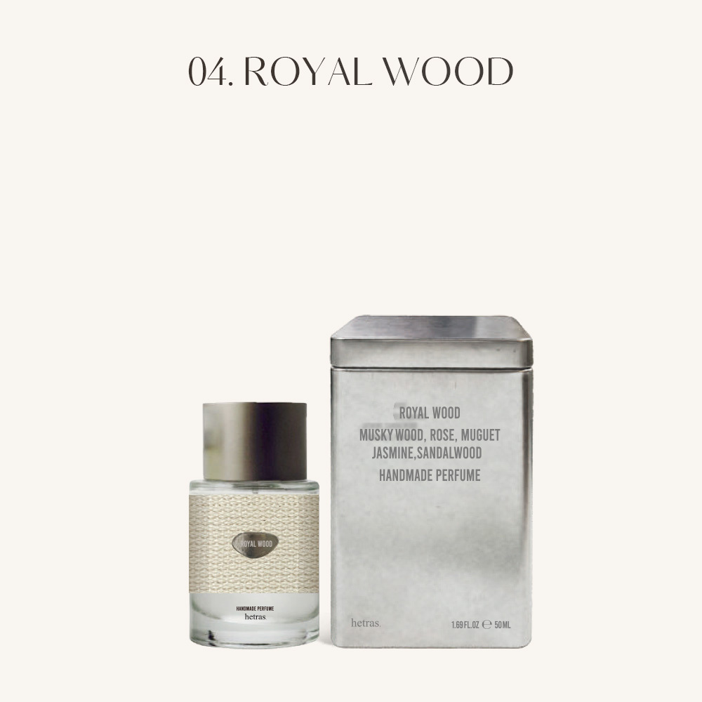 【官網】鐵盒手工香水 #04 Royal Wood