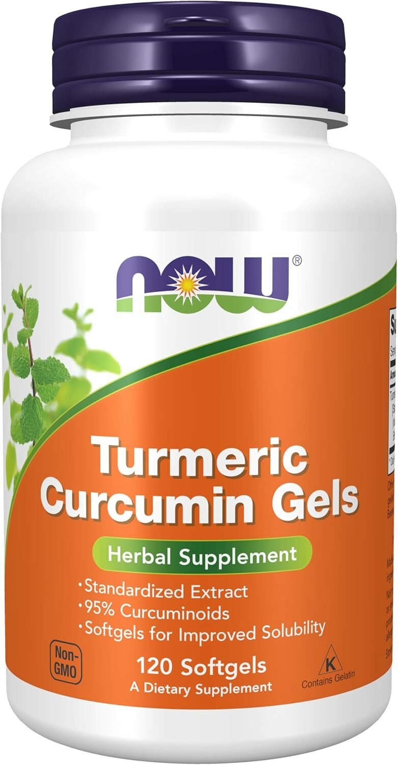 [預購] Now 95％薑黃素 薑黃根精華萃取 475mg 120粒 Curcumin Softgels