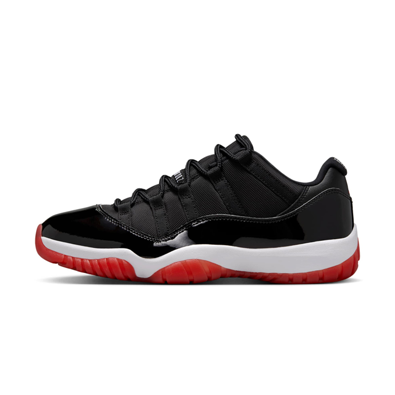 Air Jordan 11 Low "Bred" 2025 經典回歸 黑白紅 男鞋 FV5104-006 [台灣現貨