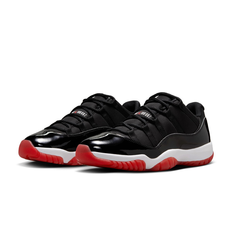 Air Jordan 11 Low "Bred" 2025 經典回歸 黑白紅 男鞋 FV5104-006 [台灣現貨