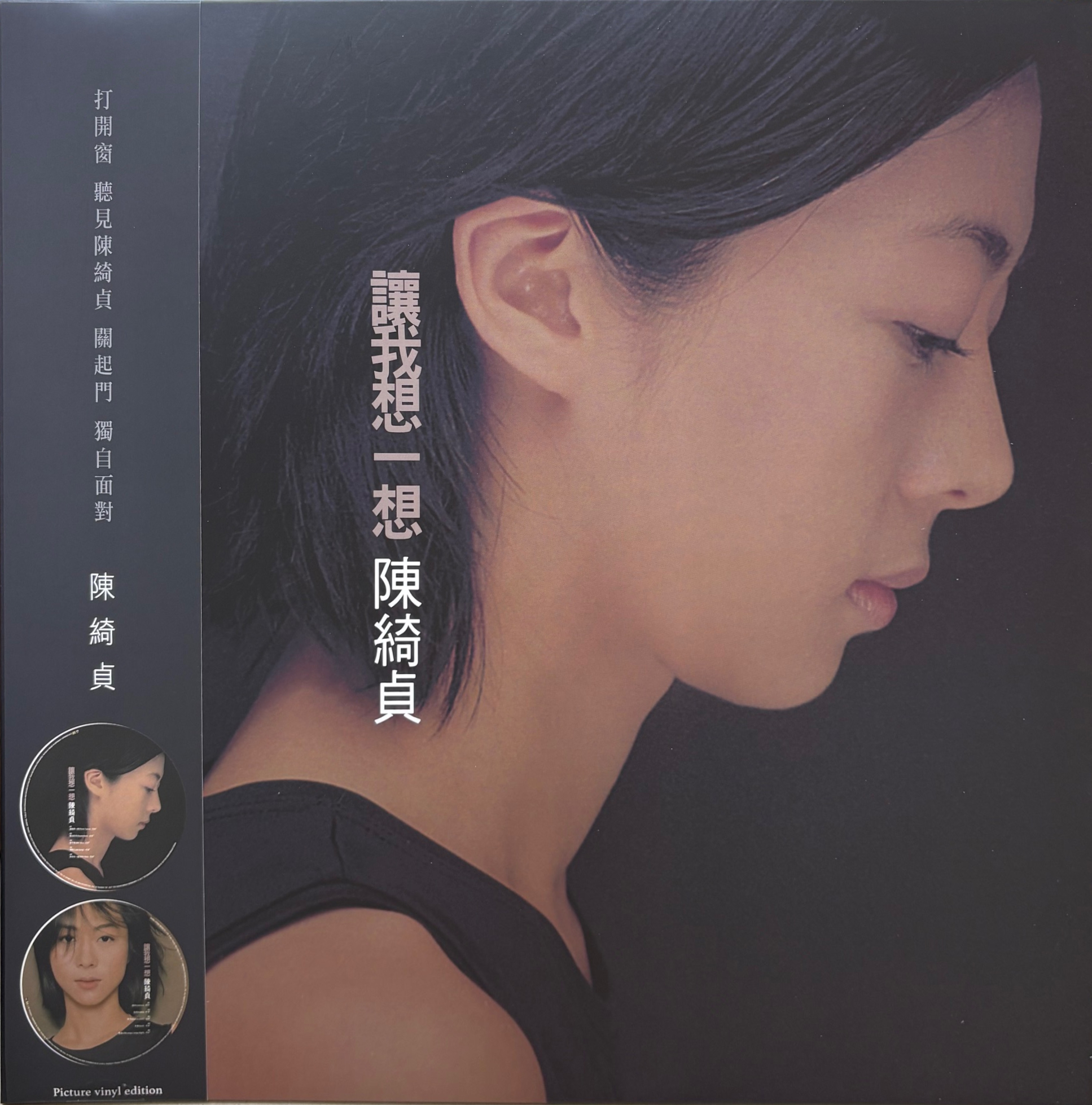 陳綺貞-讓我想一想(圖案膠)(LP) VINYL Cheer Chen (台灣版)