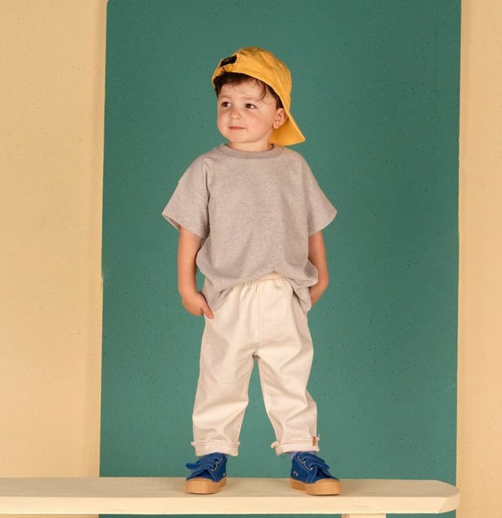 NIXNUT 不修邊縫線丹寧長褲 Stic Pants Ecru