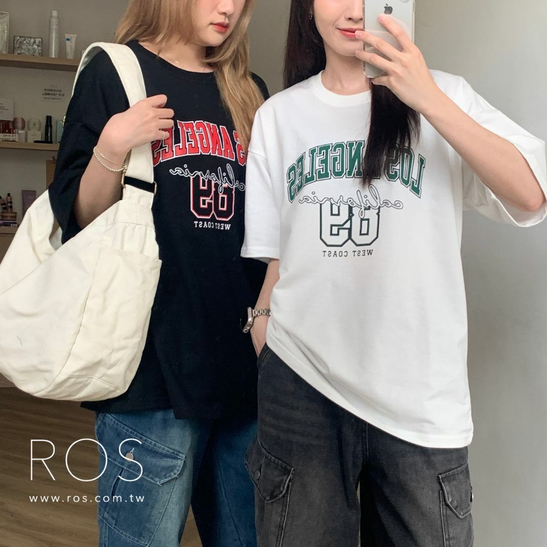 Los Angeles 美式Logo 短T(3colors)