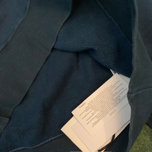 LAST PCS: VISVIM AMPLUS SB CREW L/S (NATURAL DYE) - DK.INDIGO SIZE 4 PRE ORDER ITEM (預訂中)