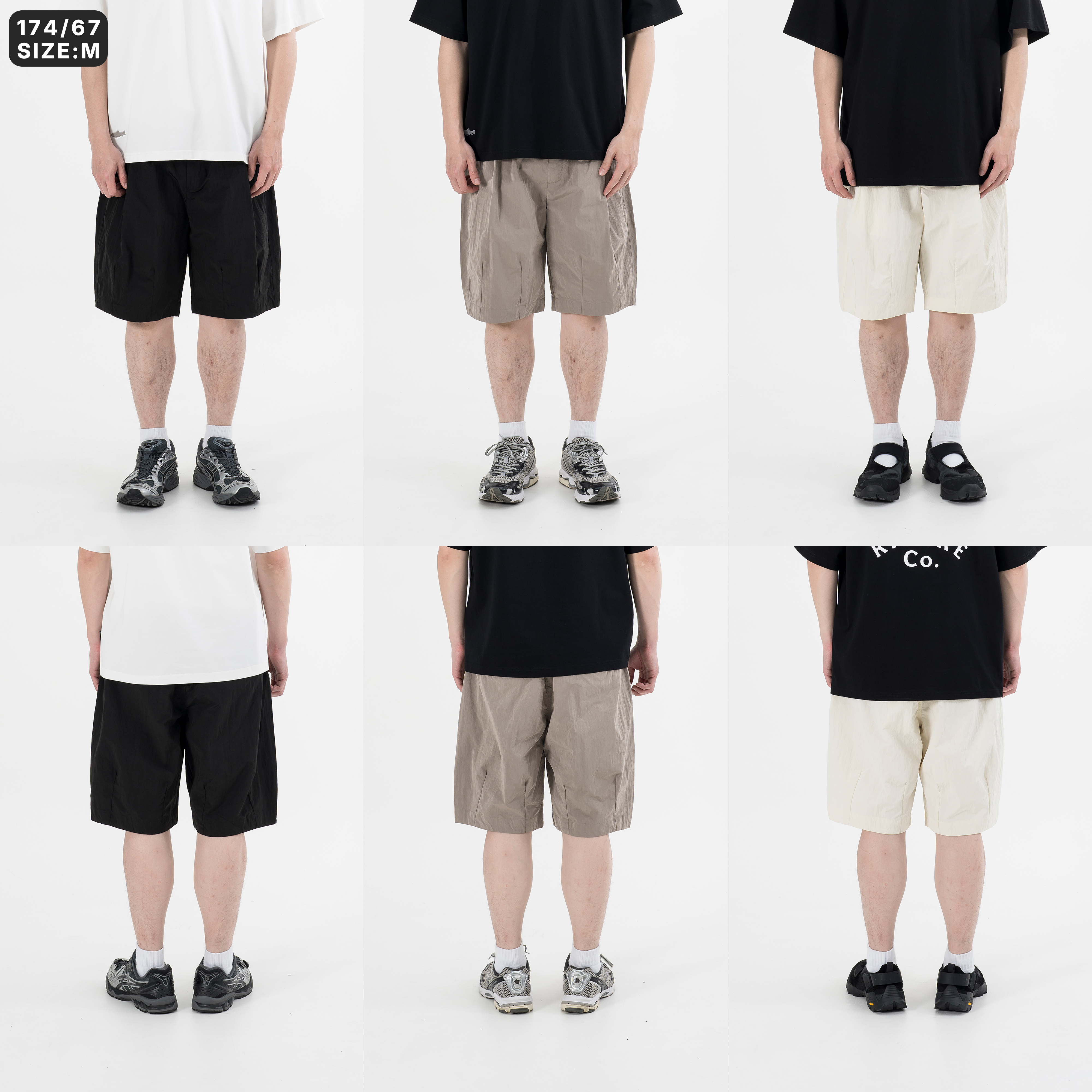 Nylon Bermuda Shorts 基礎尼龍 百慕達 短褲 [S0216]