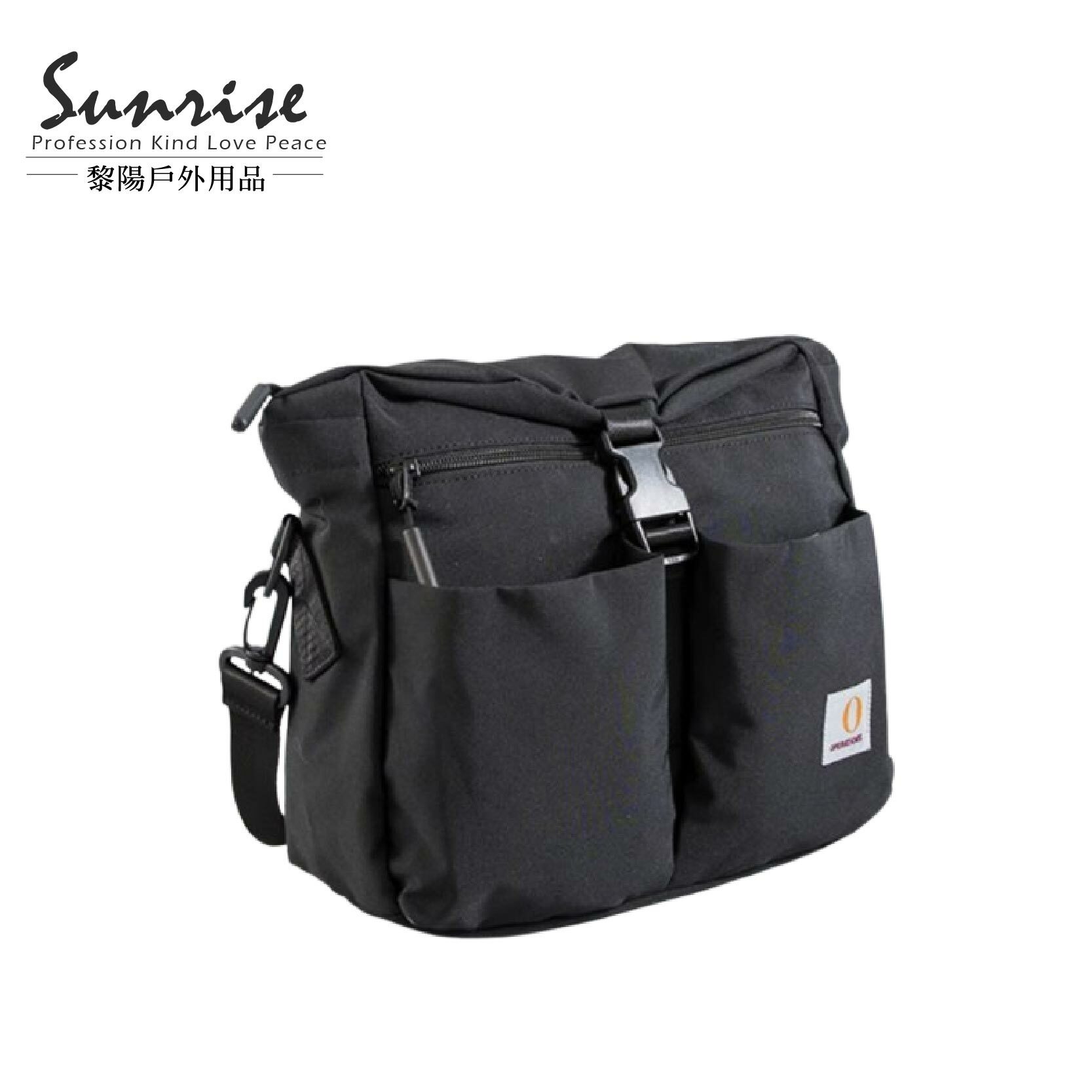 【黎陽】OP日系街頭快扣斜背包(黑、咖啡、綠、卡其) 日常/工裝/休閒/街頭潮流 70CST6136