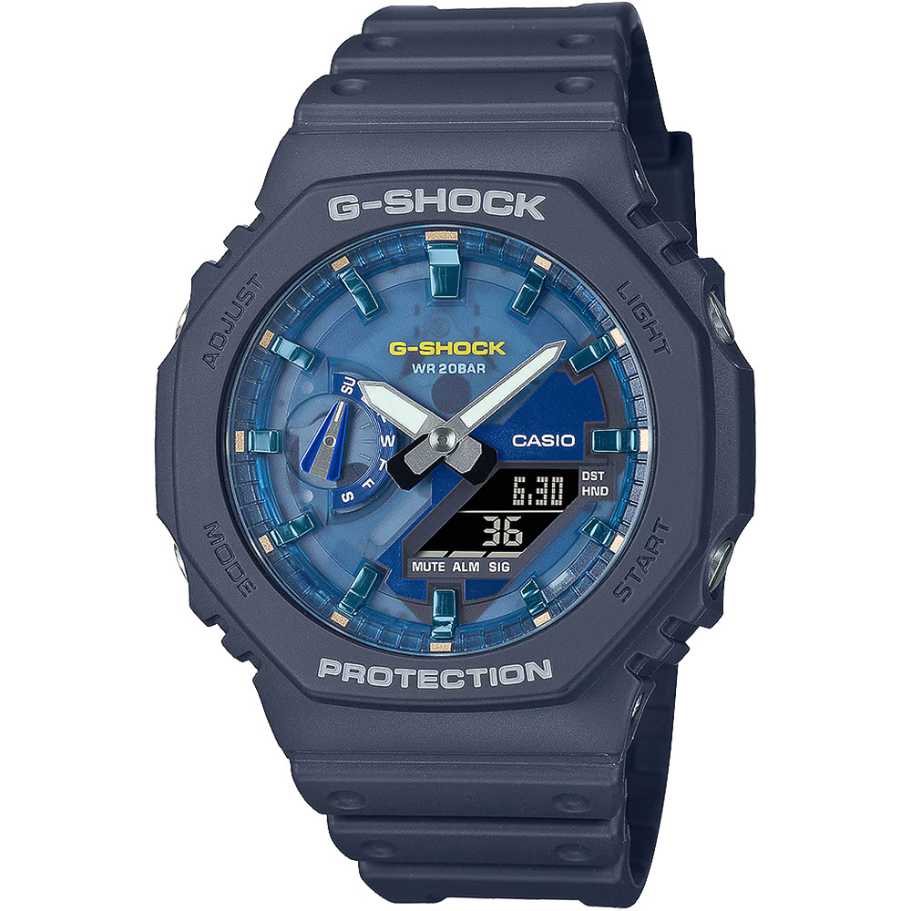 Casio G-Shock GA-2100AS-2A 手錶 (香港行貨)
