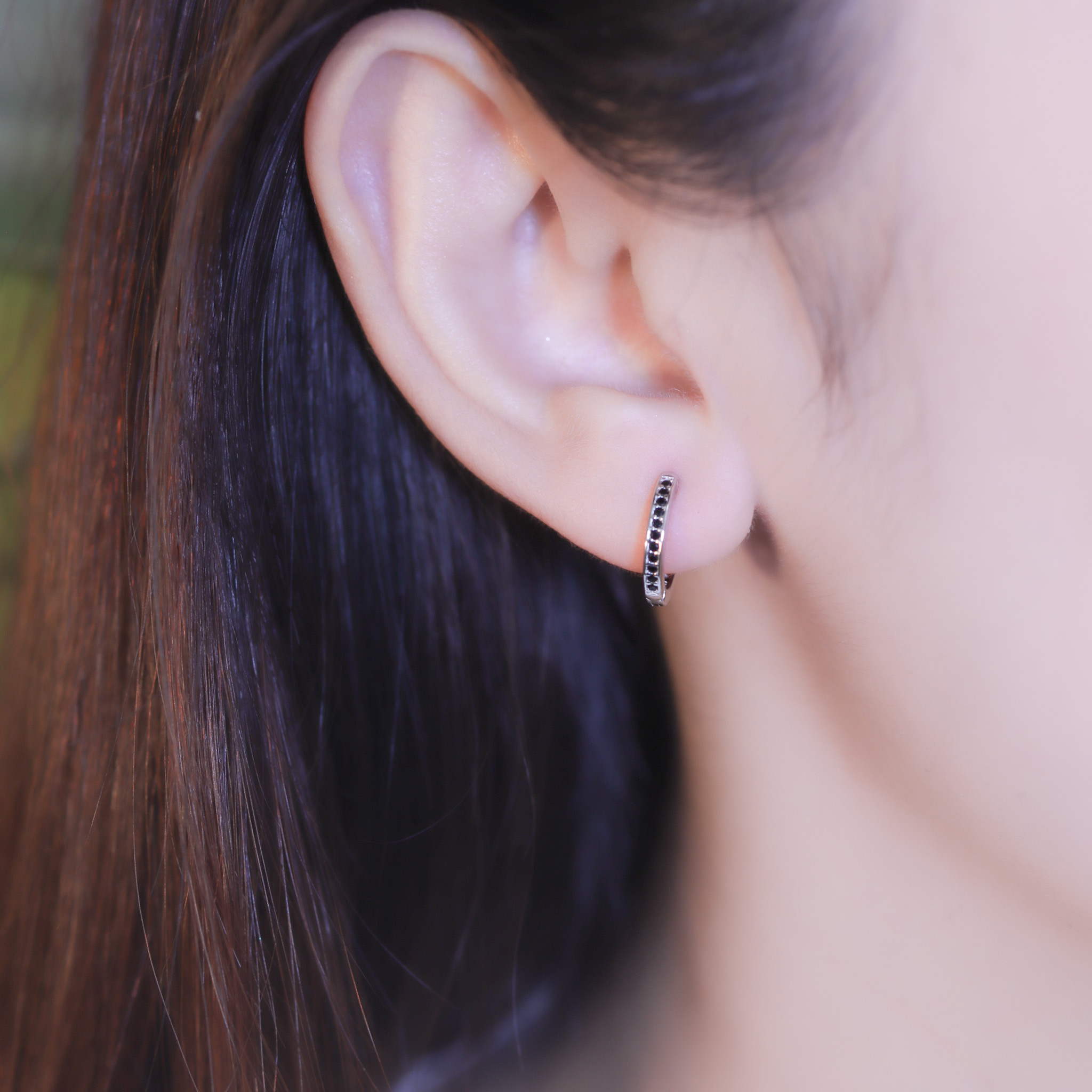 | 925純銀 | 夜話耳環  | EA0894 |