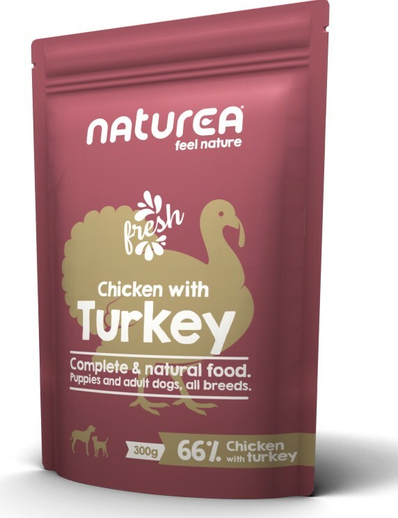 Naturea 濕糧 (犬用) - 雞肉火雞 300g  (單包/6包優惠)