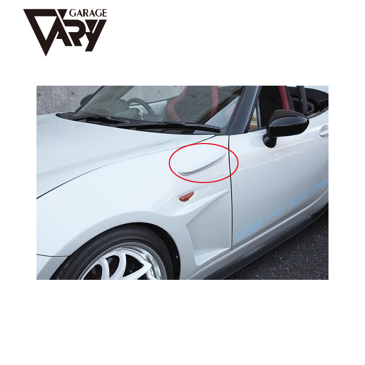 GARAGE VARY FRONT FENDER CANARD MAZDA MX-5 ND 2016-