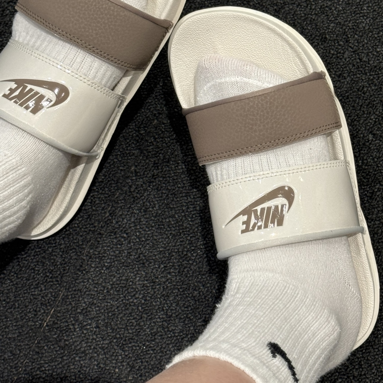 NIKE OFFCOURT DUO SLIDE 大地色 一字拖鞋 女款 防滑防磨 國外限定 DC0496-005
