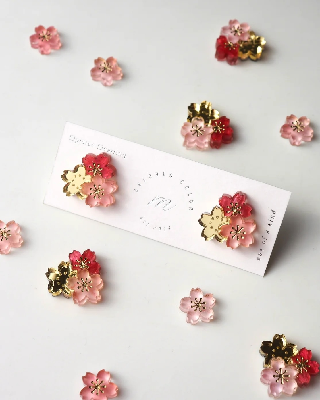 [Beloved color m] SAKURA | Triple | 耳針 | NO.19