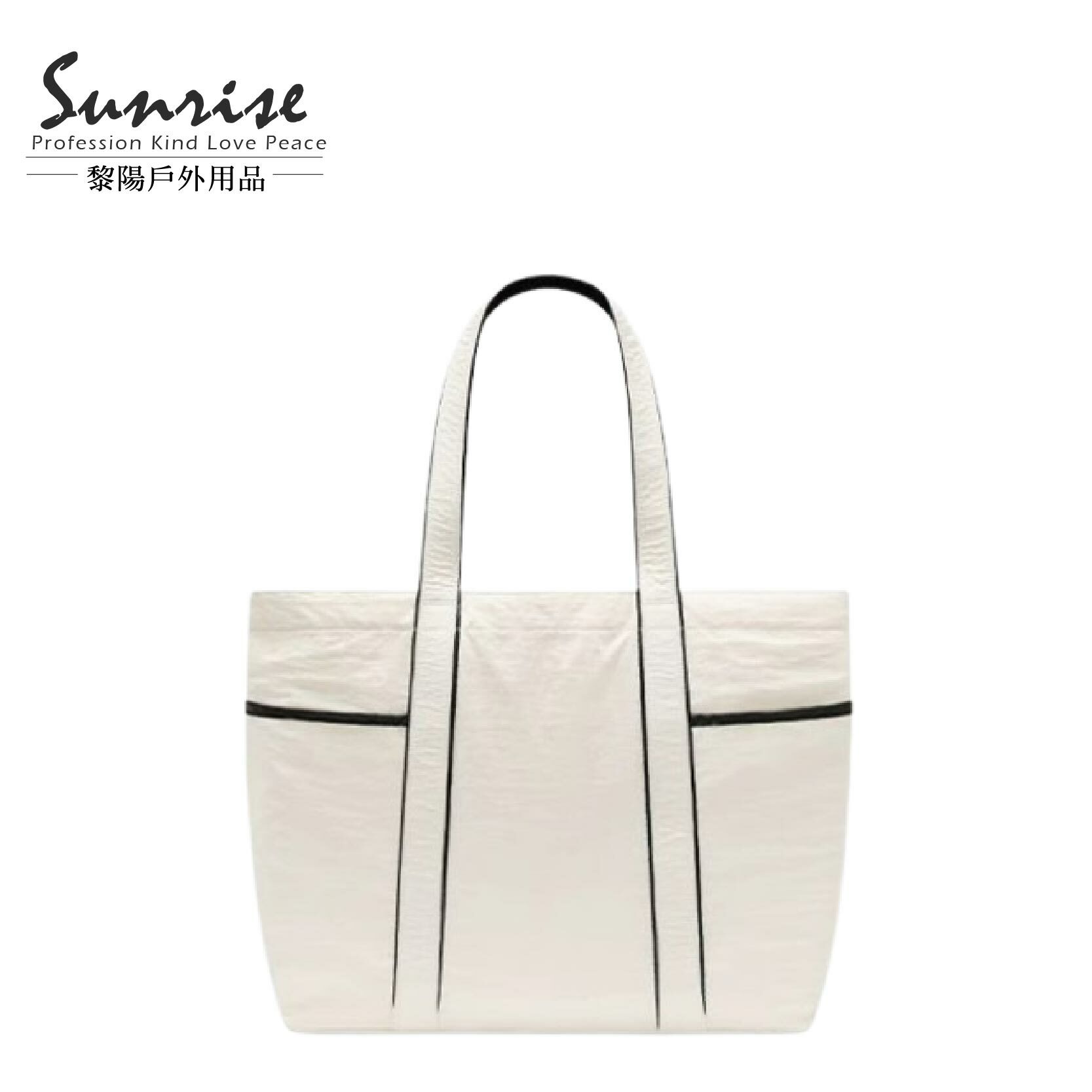 【黎陽】極簡風大容量瑜珈包(黑、白) 日常/休閒/瑜珈/購物袋/防潑水 70EFAW171