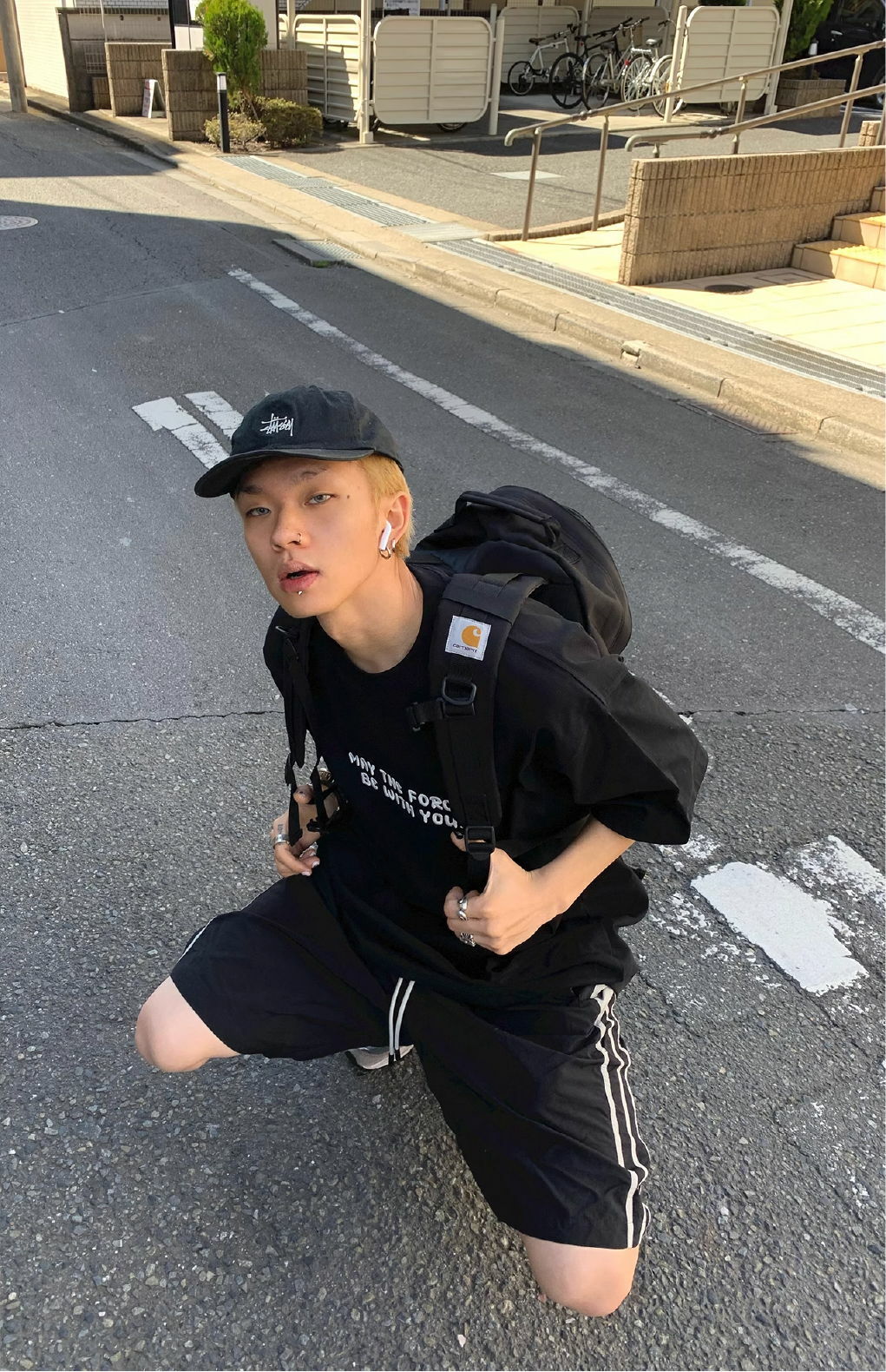 SIMPLEACTION BE WITH YOU短袖上衣