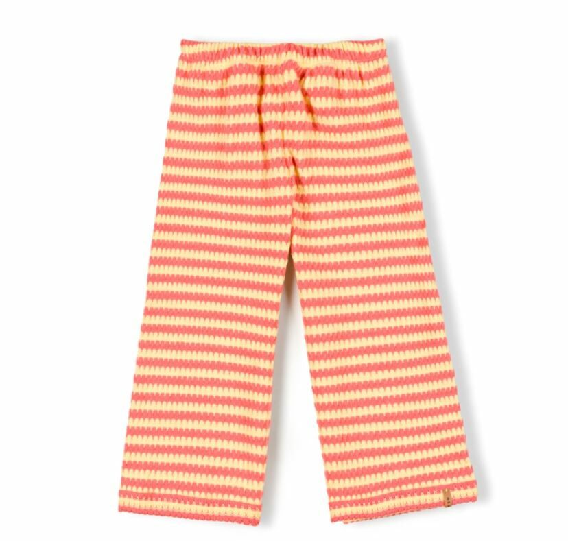 NIXNUT 條紋針織寬褲 Wide Pants Sun