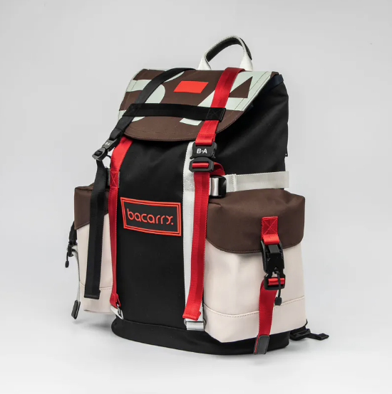 【 Bacarry | CITY城市系列 羅馬後背包 -卡其 】
